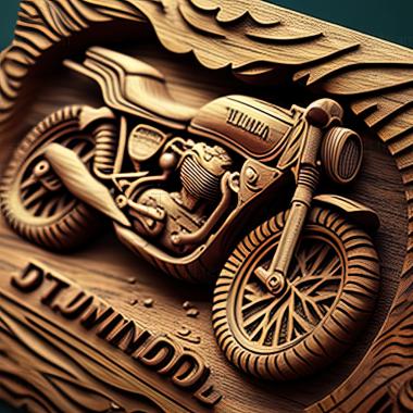 3D model Triumph Street Scrambler (STL)